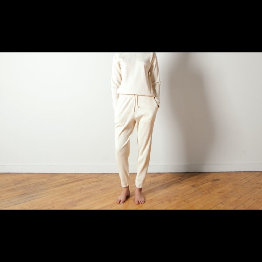 Baserange ribbed sweatpants